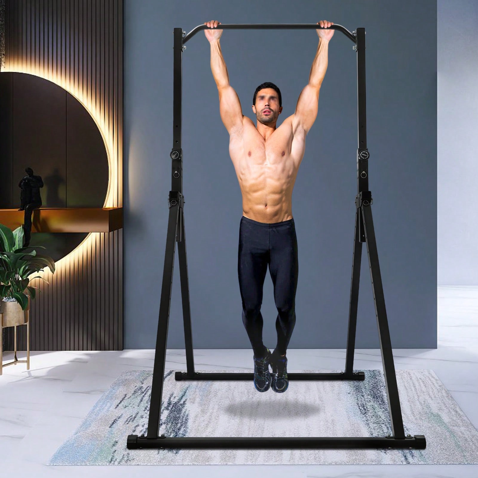 Home Bar And Gym - Üçgen Şekilli Çekme Barı Ev Spor