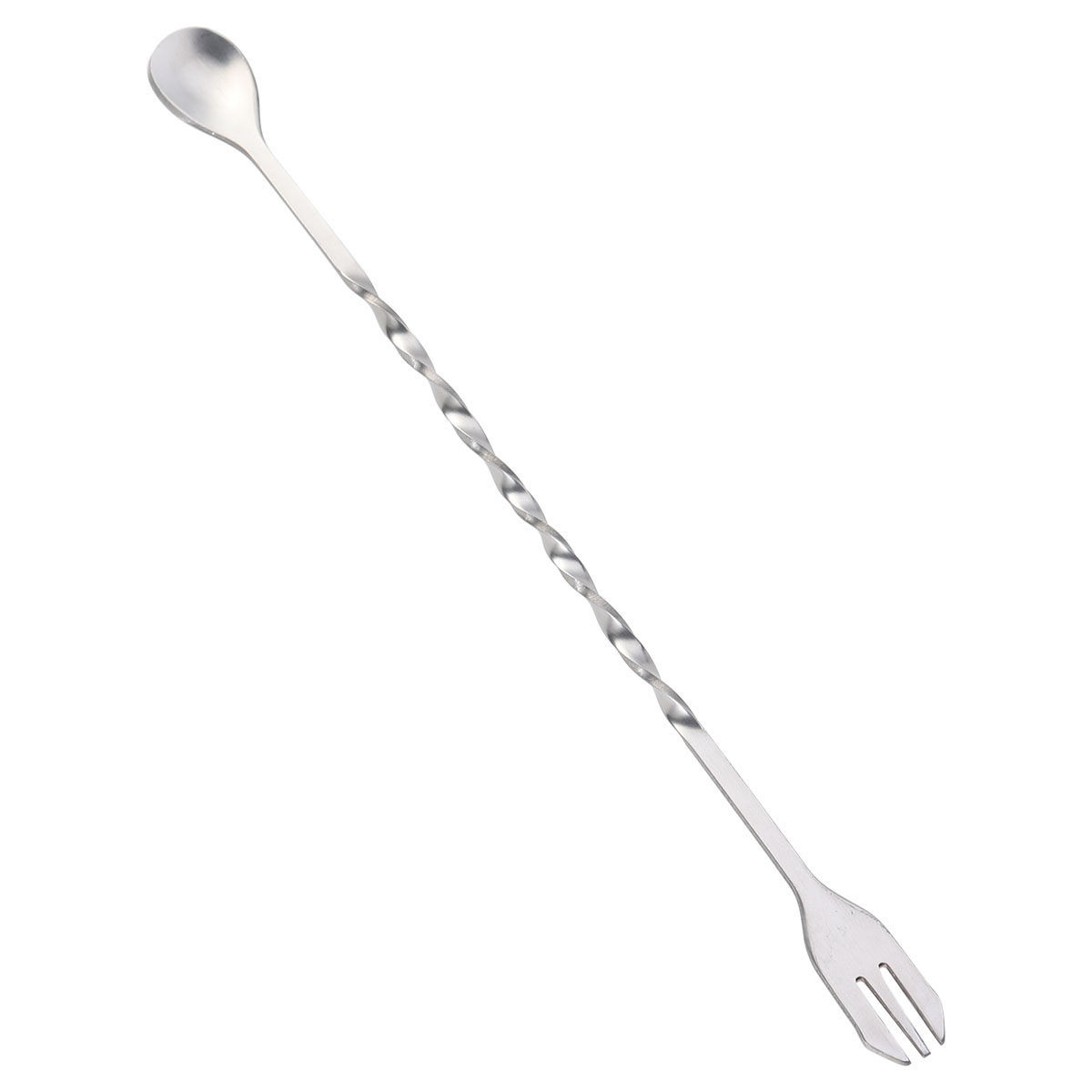 Bar Spoon Twisted - Profesyonel 304 Paslanmaz Çelik Kokteyl Karıştırma