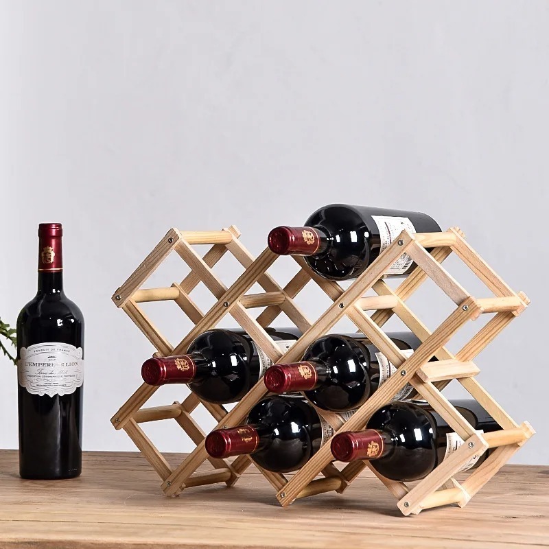 Home Bar Set - İstiflenebilir Şarap Depolama Rafları 3, 5,