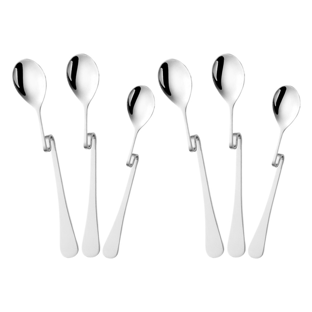 6 Adet Paslanmaz Çelik S Şekli - Bar Spoon Twisted incelemesi ve fiyatı