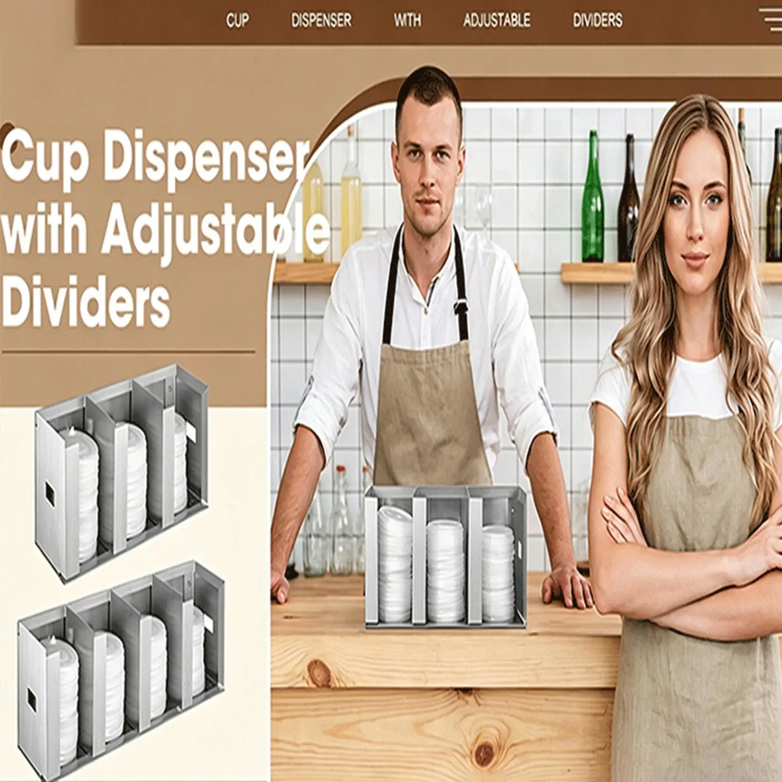 Ayarlanabilir Bölmeli Bardak v - Home Bar And Coffee incelemesi ve fiyatı