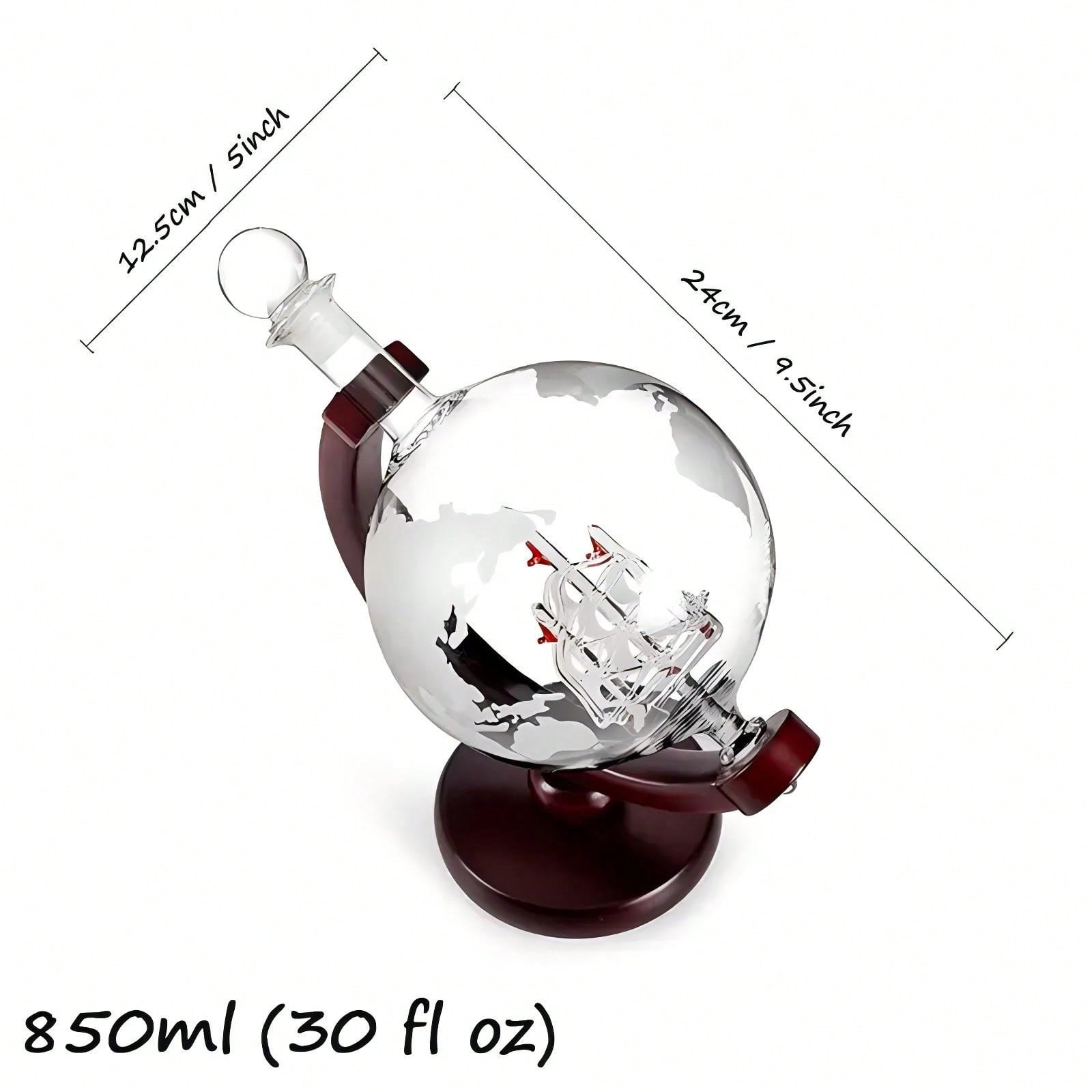 Erkekler için Viski Sürahisi K - Decanter Globe Set incelemesi ve fiyatı