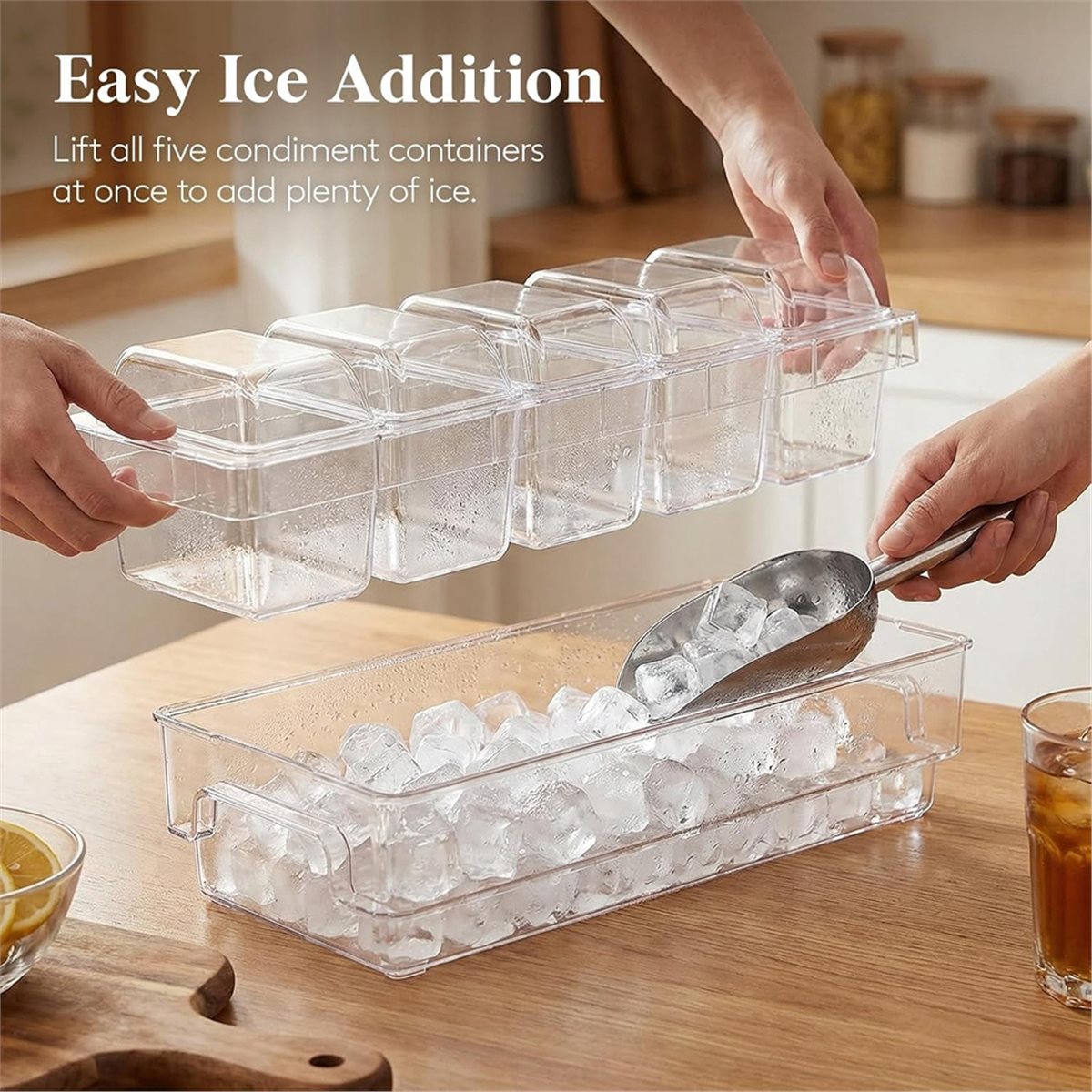 Soğutmalı Sos Kapları, Parti İ - Garnish Tray Set incelemesi ve fiyatı