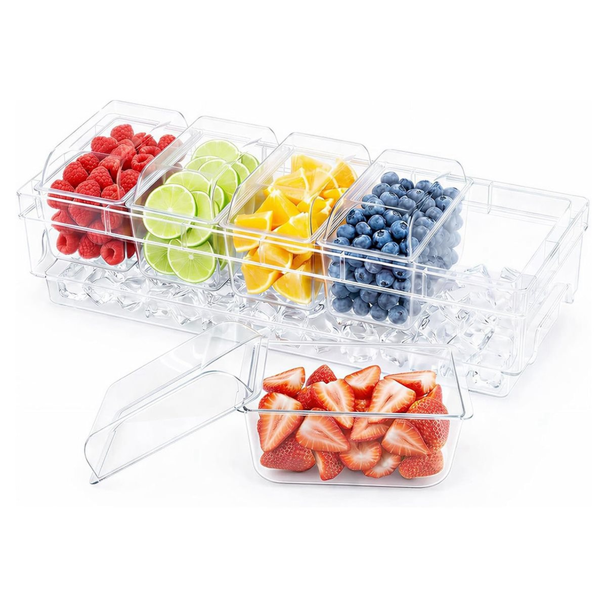 Soğutmalı Sos Kapları, Parti İ - Garnish Tray Set incelemesi ve fiyatı