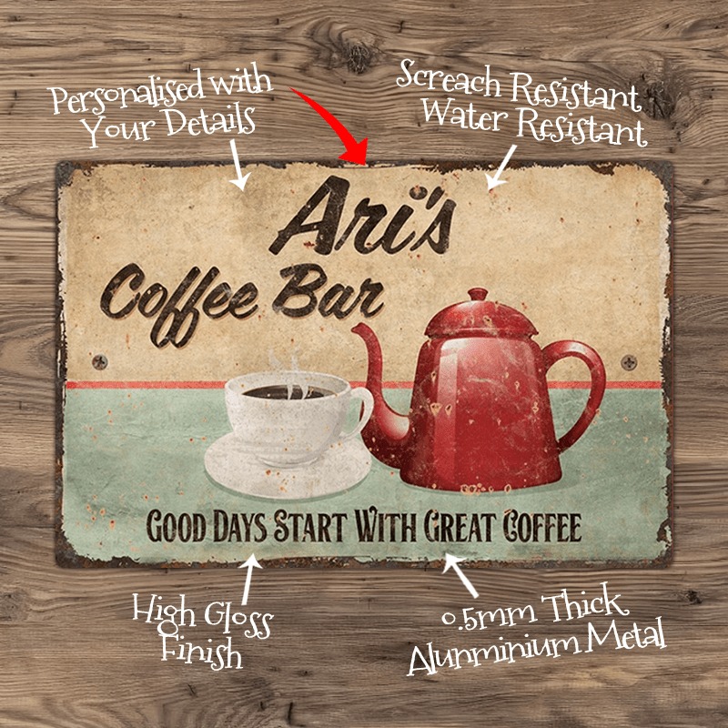 CIFbuy Özel Tasarımlı Metal Ka - Home Bar And Coffee incelemesi ve fiyatı